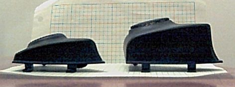 comparison view of tweeter pods, bottom